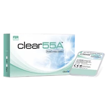 CLEAR 55A (6db) - havi kontaktlencse