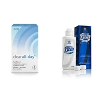 Clear All-Day Aspheric (6db) -  + 1 db 360ml DUA Elite ápolószer