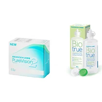PureVision 2HD (6db) szilikon-hydrogél lencse + 1db Biotrue 300 ml ápolószer