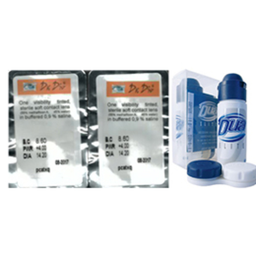 Drdio AC55 (2x1db) - kontaktlencse + 60 ml DUA Elite ápolószer