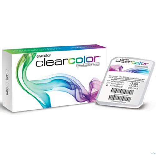 ClearColor Vibrant (2db) - színes, havi lencse