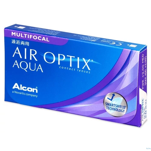 Air Optix Aqua Multifocal (6db) - szilikon-hidrogél kontaktlencse