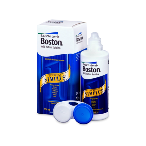 Boston® Simplus® kemény és oxigénáteresztő tároló és tisztító 120 ml