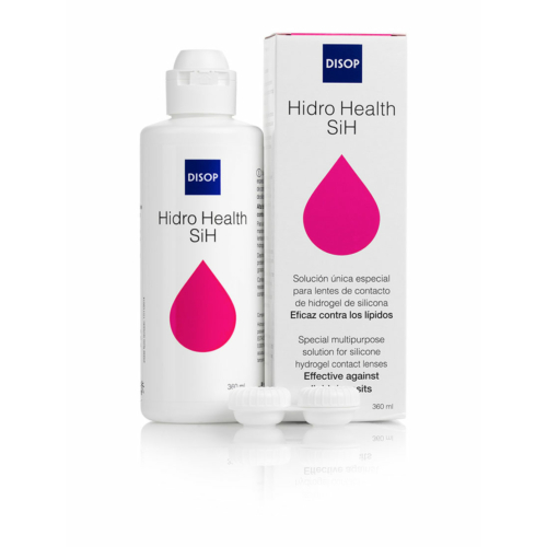 Hidro Health 360ml (1db) - ápolószer szilikon tartalmú kontaktlencsékhez